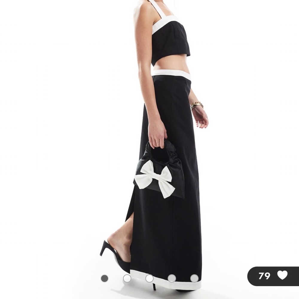4th & Reckless maxi skirt (part of a set) - size US 4/UK 8
